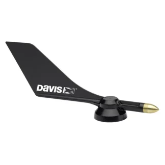 Wind Vane (D-shaped receptacle) with Davis Logo
