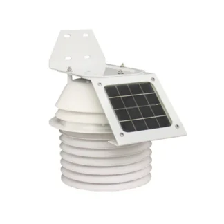 Temperature/Humidity Sensor with 24-hour Fan-Aspirated Radiation Shield