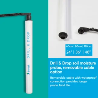 Sentek Drill & Drop Soil Moisture Probe, 36"/90 cm